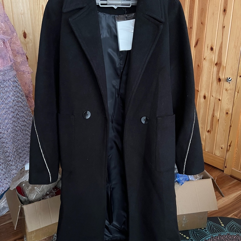 Black Woman’s  Overcoat